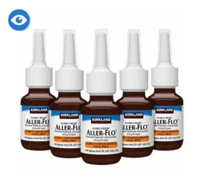 Kirkland Signature Aller-Flo 50mcg. Spray para alergias, 720 aerosoles medidos Foto 1 de 3