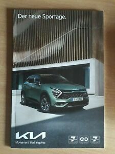 Kia                 Sportage                 Brochure / Prospekt  2022 !!!