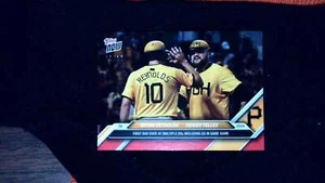 2024 Topps Now #380 Bryan Reynolds/Rowdy Tellez rojo - Imagen 1 de 2
