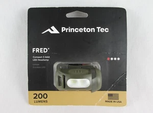 1 Faro LED Princeton Tec FRED con Pilas Verde Oliva Drab NUEVO NOS - Imagen 1 de 10