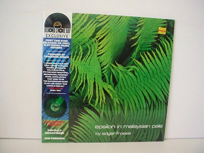 EDGAR FROESE Epsilon Malaysian Pale SEALED GREEN VINYL RSD 2022 Tangerine Dream - Image 1 of 4