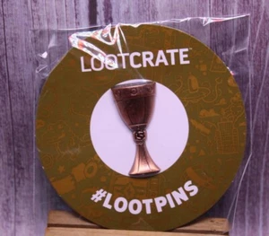 Beutekiste Pin Heiliger Gral Kelch 2018 Neu Versiegelt - Bild 1 von 2