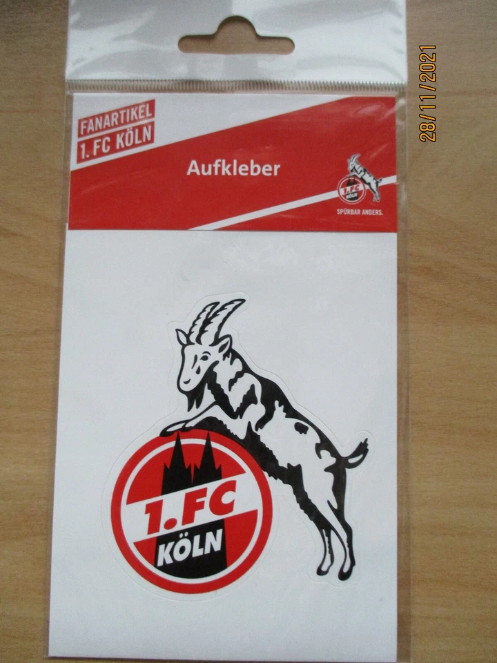 1. FC Köln Aufkleber Logo 7,5 x 8,5cm