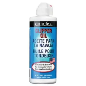 New! ANDIS CLIPPER OIL 4 oz. For use on Andis Oster Wahl hair clipper blade - Picture 1 of 1