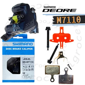 Shimano SLX BR-M7110 Pinza freno a disco idraulica a montaggio piatto nuova con scatola (IBRM7110RDRX) - Foto 1 di 1