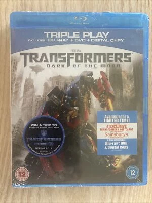 Transformers Dark of the Moon Blu-ray 2011 3 Sci-Fi Sequel Movie - Image 1 of 2