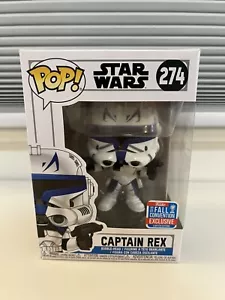 Funko Pop Star Wars Captain Rex 274 2018 Fall Convention Exclusive 1 Of 2 Listed - Picture 1 of 10