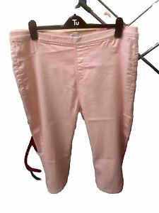 Pink Cropped Jeggings