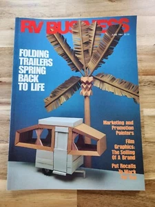 Vintage RV Business Magazine, June 1984, Camper, Trailer, Travel - Picture 1 of 8