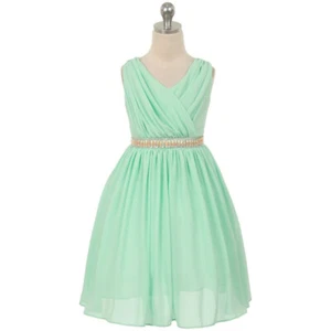 MINT Size 14 Flower Girl Dress Party Birthday Bridesmaid Formal Recital - Picture 1 of 1