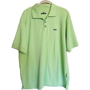 Preppy Lacoste Polo Herren Hemd hellgrün kurzarm Größe XL - Bild 1 von 12