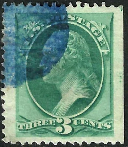SUPERB HUGE Jumbo Arrow UR 3 Cent Washington Banknote 1871-83 US E34 - Picture 1 of 2