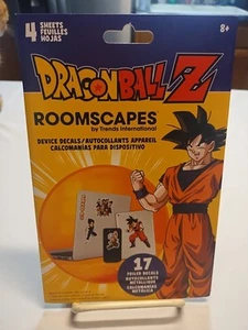 Dragonball Z Roomscapes 17 Stück Folienaufkleber Aufkleber auf 4 Blatt - Bild 1 von 2