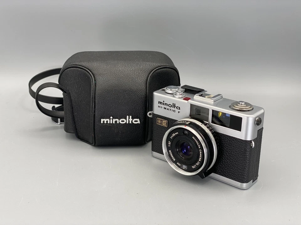Minolta Hi-Matic F & Rokkor 38mm f/2.7, Hi Matic Himatic E, #798-5, - GUT - - Bild 1 von 4