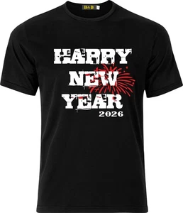 CAMISETA FELIZ AÑO NUEVO 2026 D.T.F A TODO COLOR - Imagen 1 de 2