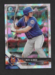 Pete Alonso 2018 Bowman Chrome Prospects Atomic Refractor #BCP137 Mets RC - Bild 1 von 2