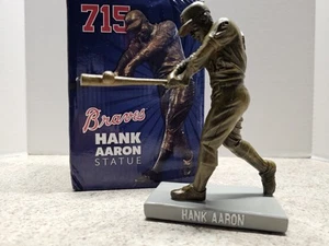 Hank Aaron Atlanta Braves MLB 2017 SGA Stadium Statue Replica NIB - Picture 1 of 14