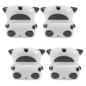 4pcs Lovely Panda Shape Ceramic Chopsticks Holder Cutlery Holder Chopstick Rest - Picture 1 of 12