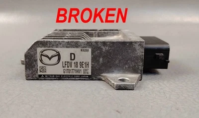 MAZDA PREMACY 2.0 TCM TRANSMISSION CONTROL MODULE TCU A/T LFDV 18 9E1H OEM - Image 1 of 4