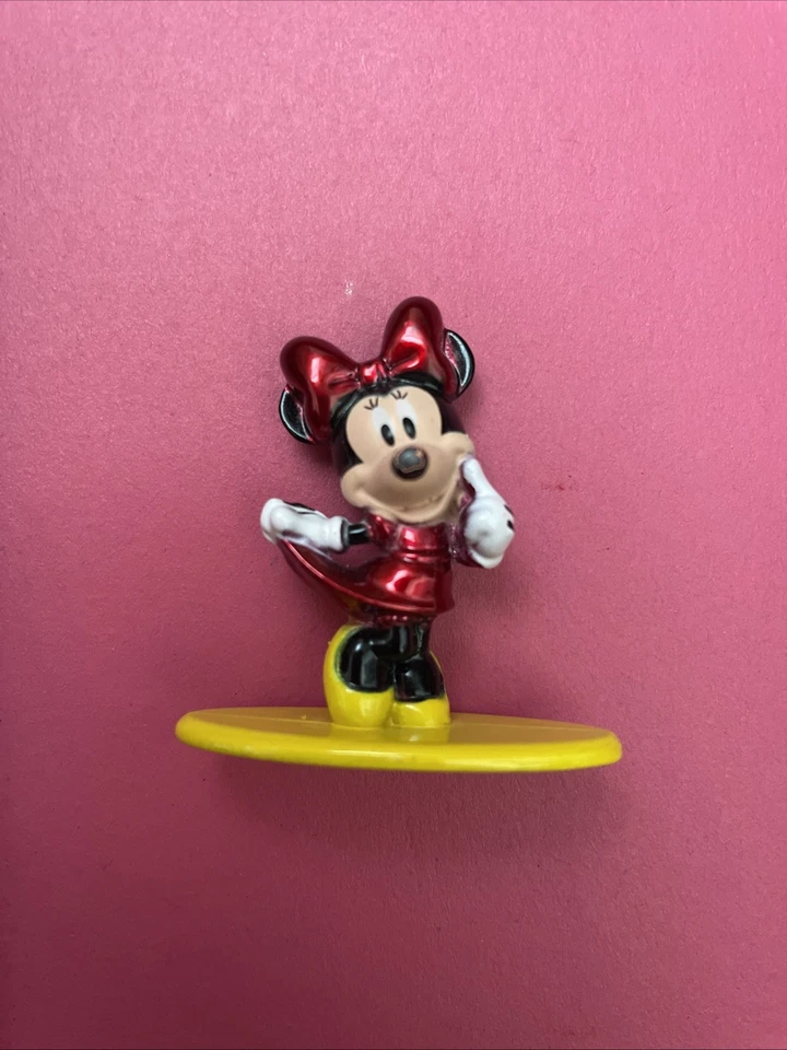 MINNIE MOUSE DISNEY 1.5” ACTION FIGURE DIE-CAST NANO JADA TOY (PRE-OWNED) - Image 1 of 4