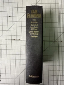 Ian Fleming James Bond Omnibus St Michael Ed 1984 Hardcover 6 Novels Ships Fast - Foto 1 di 4