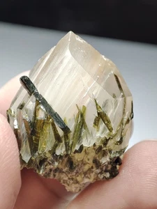Amphibole & Epidote Included Quartz Having Good Lustre & Growth. - Picture 1 of 10