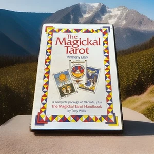 The Magickal Tarot - Anthony Clark - 1992 Vintage - RARO - 2ª Edición - Imagen 1 de 7