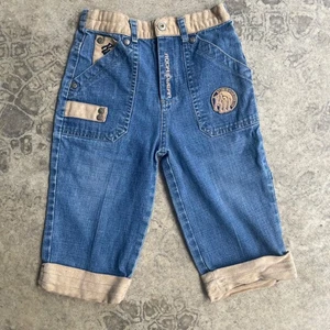 Vintage Y2K Rocawear Rocababy Suede Denim Kinder 24 Monate Carpenter Jeans - Bild 1 von 6