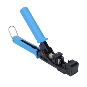90° Angled Speed Termination Tool RJ45 Crimp Tool High Efficiency For - Afbeelding 1 van 24