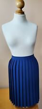 L & G teen girls Size 12 pleated school skirt womens Blue (Navy)