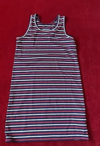Vineyard Vines Boy's Sankaty Sleeveless Striped Multicolor Stretch Top Sz: L (14 - Picture 1 of 4