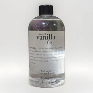 Philosophy Sweet Vanilla Fig Body Spritz 16 oz New Sealed - Picture 1 of 2