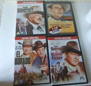 4 X John Wayne DVD New Sealed - Imagen 1 de 1