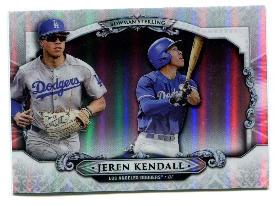 2018 Bowman Chrome Sterling Continuity #BS-JK Jeren Kendall - Image 1 of 1