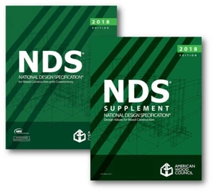 2018 Wood Design Package: NDS with NDS Supplement 2018 Editions - Picture 1 of 3