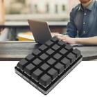 Black 24-key Keypad Mechanical Keyboards Custom Shortcut Programmables Keys U9Q1