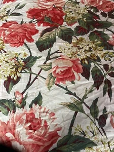 BRAEMORE flower ctiz Fabric BY THE YARD 54"W damage 7 yards stock OT - Picture 1 of 2