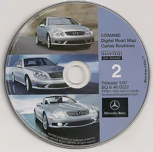2002 2003 2004 2005 Mercedes G 500 G500 G55 Navigation CD #2 Northwest Southwest - Picture 1 of 2