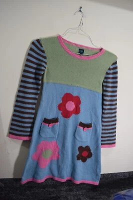 Mini Boden GIRLS L 9-10 Knit Top Dress Vintage Hong Kong Soft Angora Fur Blend - Image 1 of 4