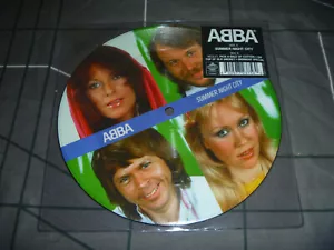 ABBA – Summer Night City Picture Disc 2019 7" vinyl Brand new never opened - Picture 1 of 2