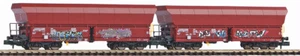 Piko 40716 - OnRail Set Selbstentladewagen Falns 2-teilig Ep.6 mit Graffiti, neu - Picture 1 of 1