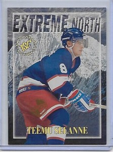 1995-96 Stadium Club Members Only Extreme North TEEMU SELANNE 2EN Winnipeg Jets