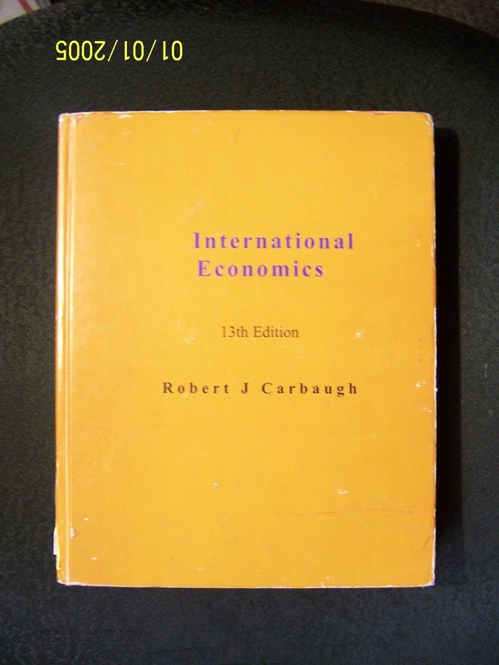 International Economics. 13rd edition. Carbaugh - Image 1 of 1