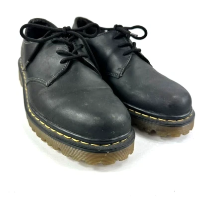 Mocasines Doc Martin para mujer talla 9 clásicos bajos con cordones negros forro floral Foto 1 de 4