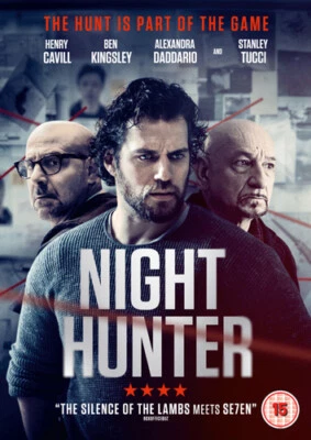 Night Hunter DVD (2019) Henry Cavill, Raymond (DIR) cert 15 Fast and FREE P & P - Image 1 of 2