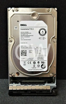 529FG ST4000NM0023 Dell 4TB 7.2K RPM 6Gb/s 3.5" SAS SERVER HDD Hard Drive - Image 1 of 2