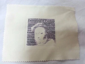 TUCH MIT WERKEN VON JOACCHINO ROSSINI MUSIKER BRILLENREINIGUNG GESCHENKIDEE - Bild 1 von 1