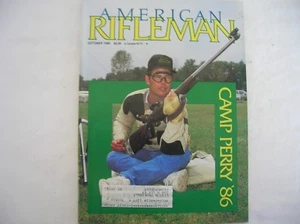 Vintage AMERICAN RIFLEMAN Magazine, October 1986 Excellent Condition - Picture 1 of 4