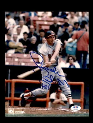 Brooks Robinson PSA DNA Signed HOF 83 8x10 Photo Autograph Orioles - Image 1 of 2