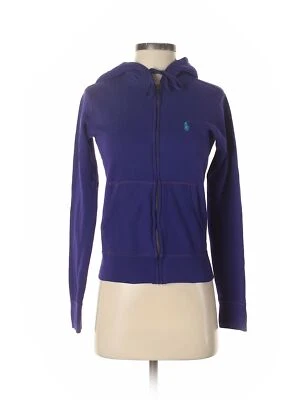Nuevo con etiquetas Polo By Ralph Lauren Mujer Púrpura Cremallera Sudadera con Capucha S Foto 1 de 2